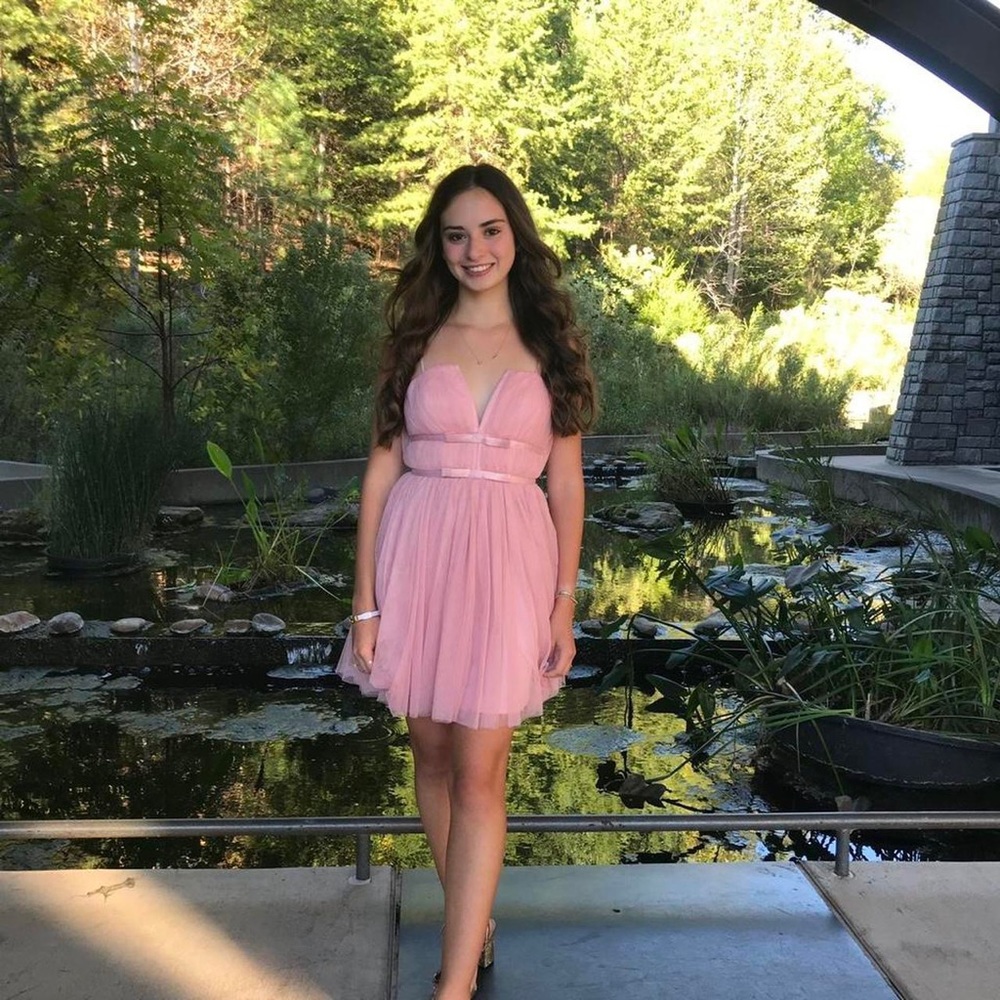 Pink homecoming dress